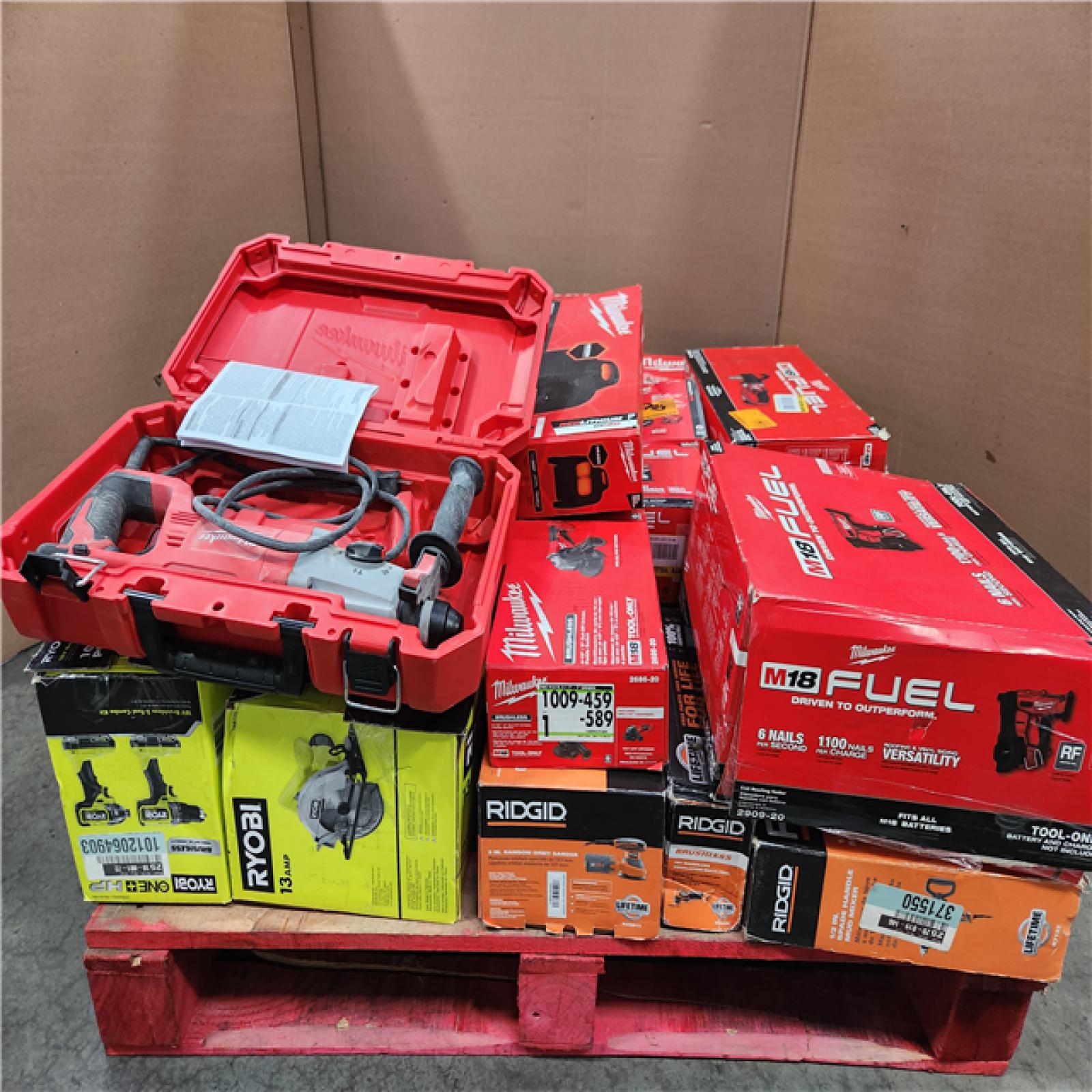 CALIFORNIA AS-IS TOOL PALLET