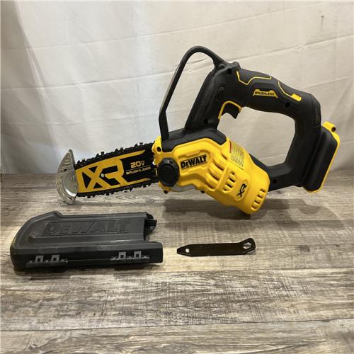 AS-IS DEWALT 20V MAX 8 in. Brushless Cordless Battery Powered Pruning Chainsaw (Tool Only)