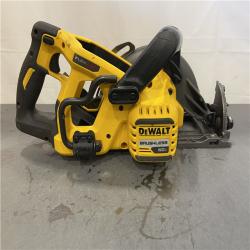 AS-IS - DEWALT FLEXVOLT 60V MAX Cordless Brushless 7-1/4 in. Wormdrive Style Circular Saw