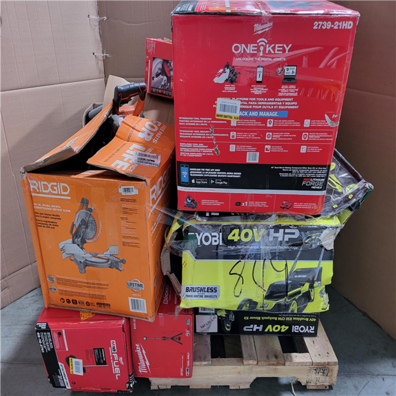 CALIFORNIA AS-IS TOOL PALLET