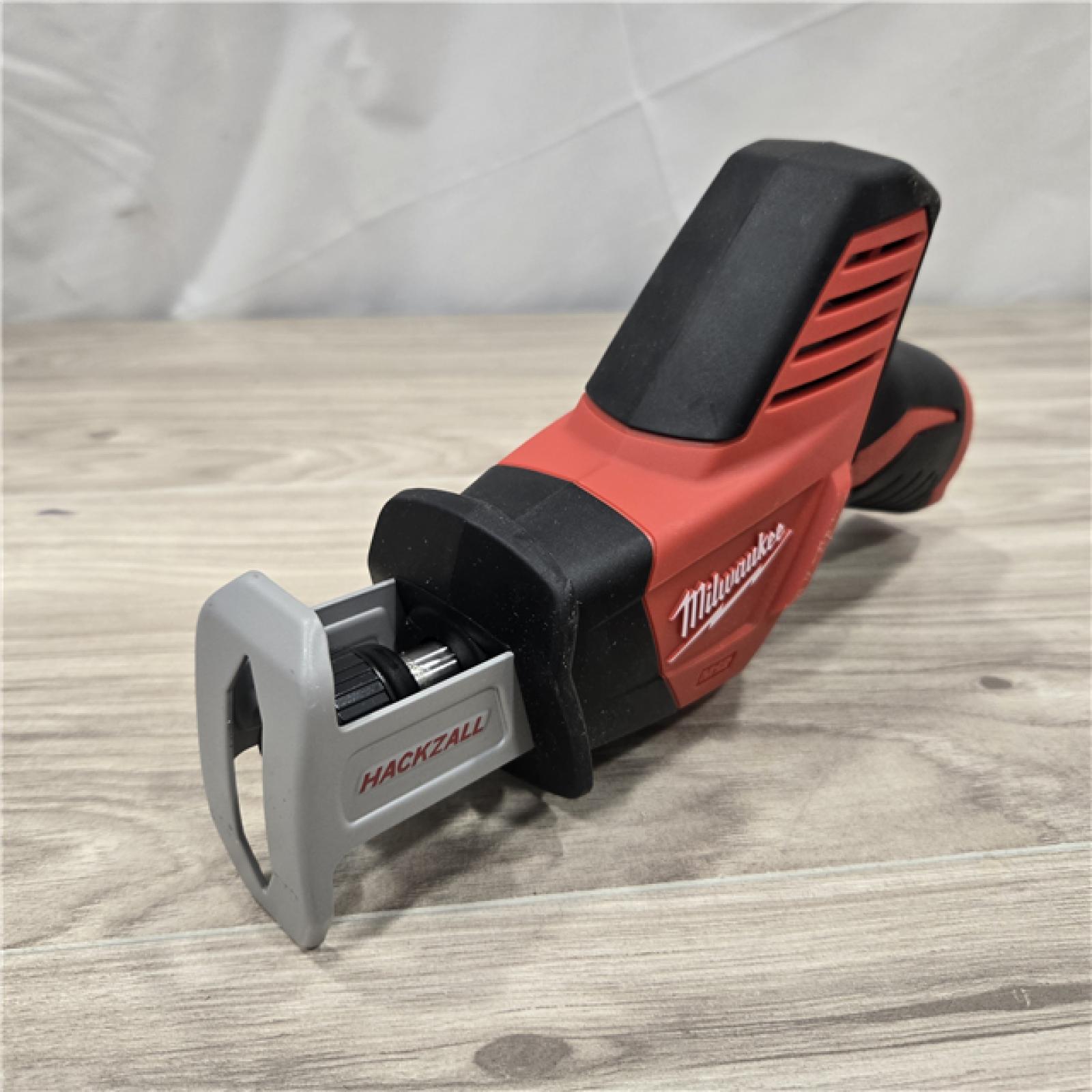AS-IS Milwaukee 2420-21 12V 1.5Ah Cordless Straight Handle Reciprocating Saw Kit