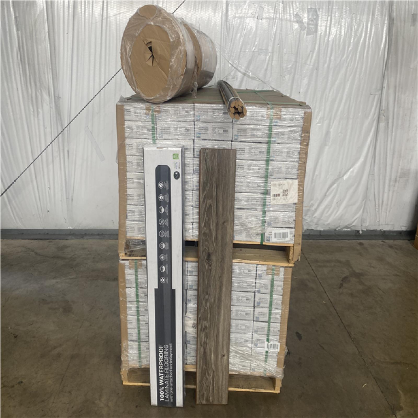 Houston Location AS IS - Home Improvement Flooring Pallet