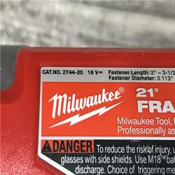 AS-IS Milwaukee FUEL 3-1/2 in. 18-Volt 21-Degree Lithium-Ion Brushless Cordless Framing Nailer (Tool-Only)