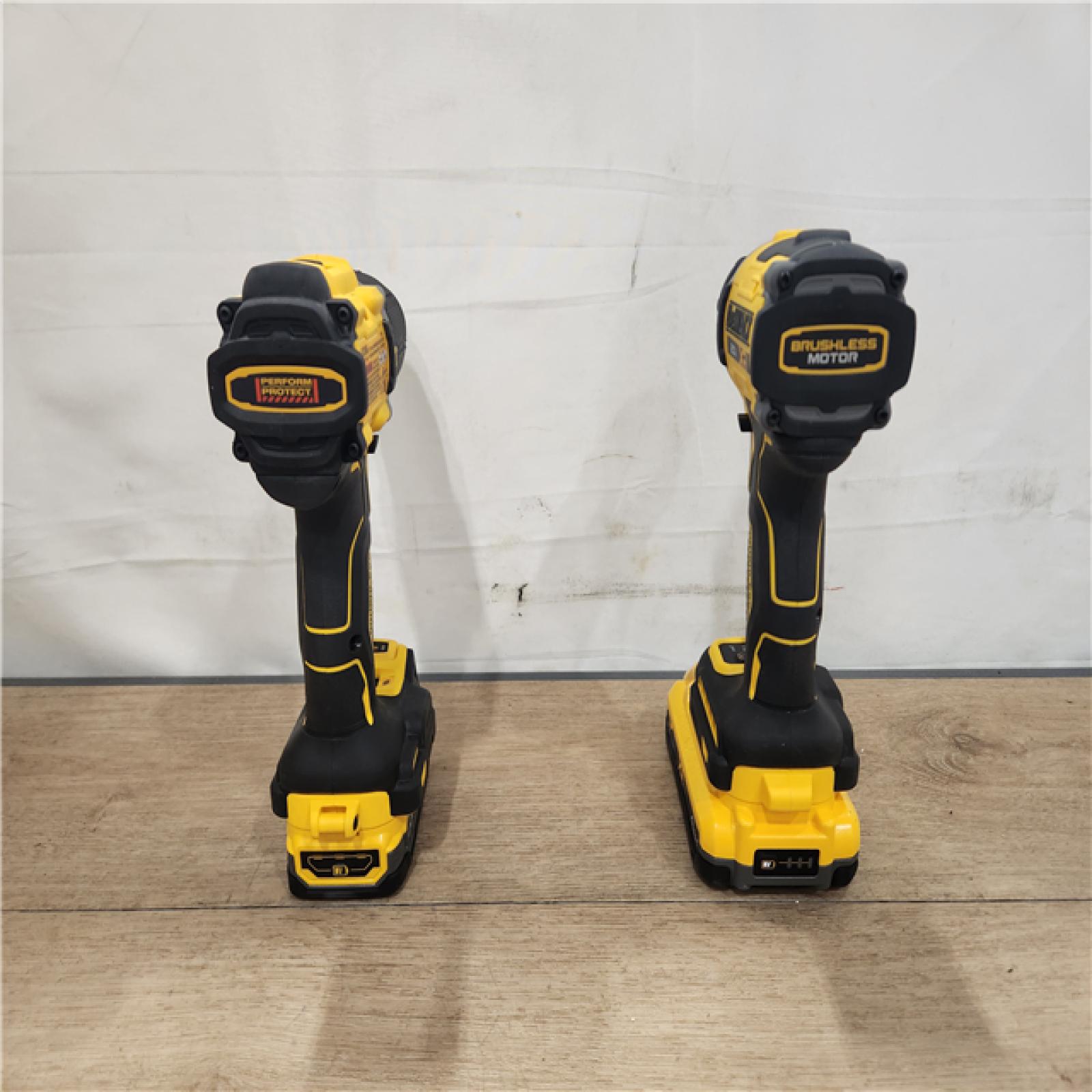 AS-IS- DEWALT 20V XR Lithium-Ion Cordless 2-Tool Combo Kit