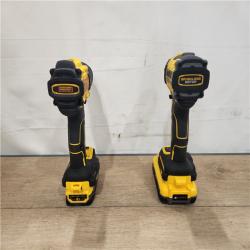 AS-IS- DEWALT 20V XR Lithium-Ion Cordless 2-Tool Combo Kit