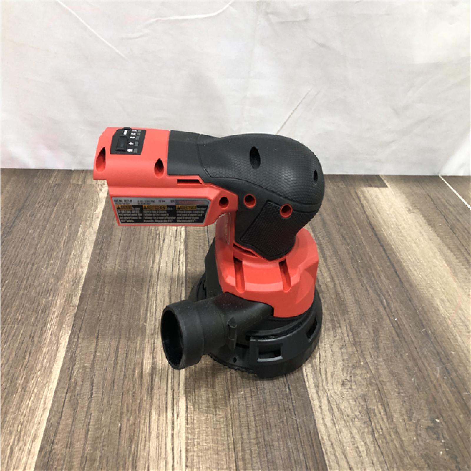 AS-IS Milwaukee 18V Lithium-Ion Brushless Cordless FUEL 5 in. Random Orbit Sander (Tool-Only)