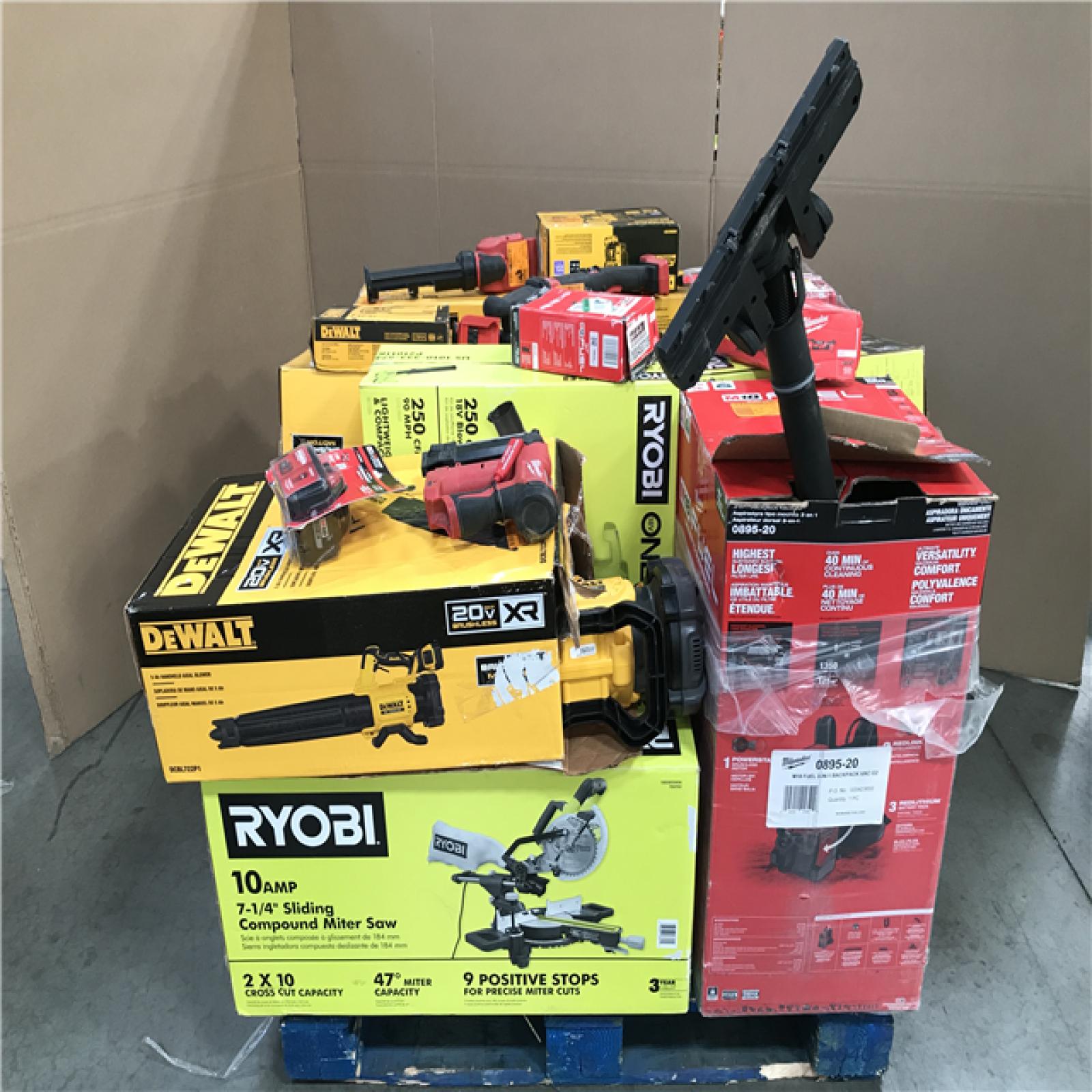CALIFORNIA AS-IS TOOL PALLET