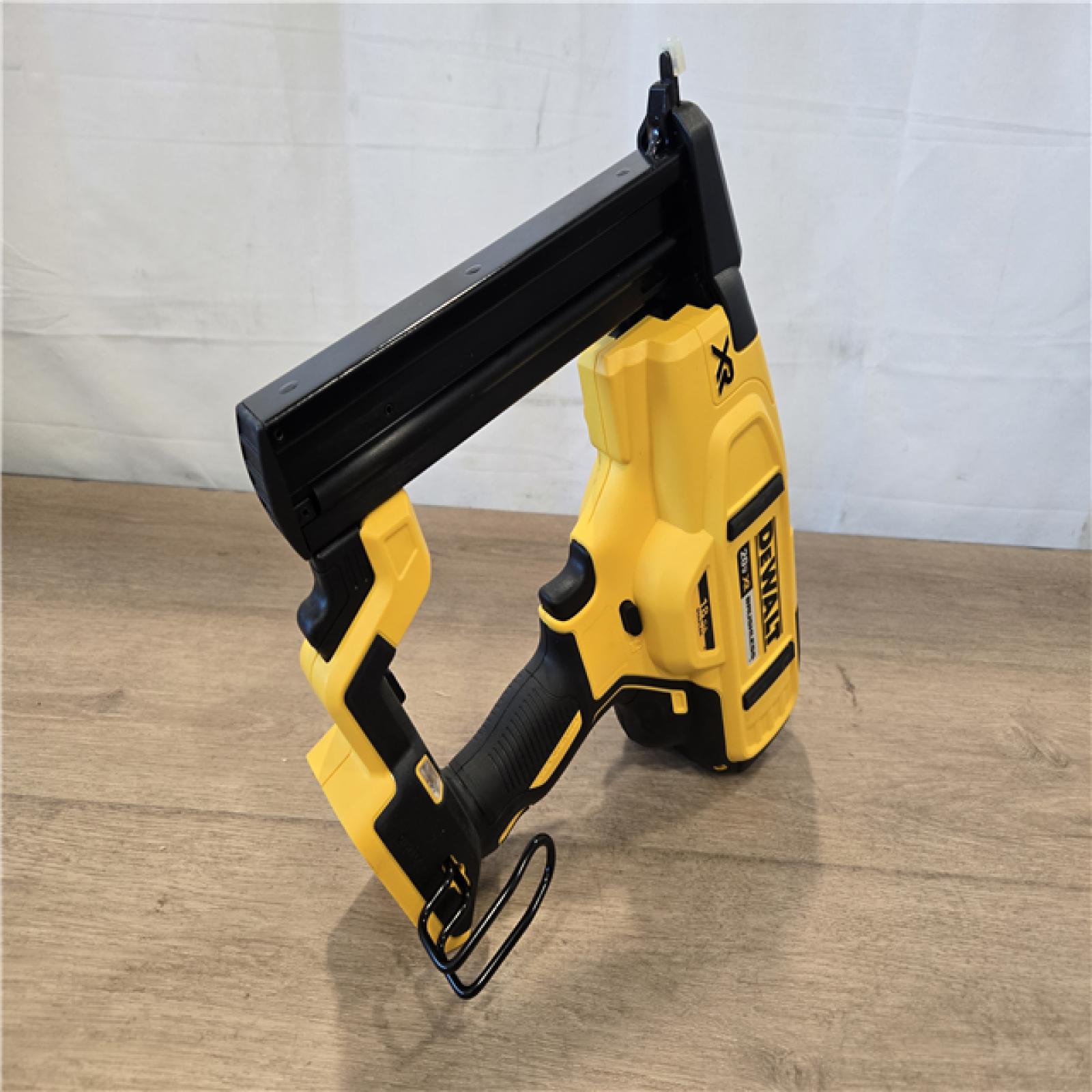 AS-IS DEWALT Cordless 18-Gauge Narrow Crown Stapler (Tool Only)