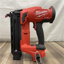 AS-IS Milwaukee M18 FUEL 18-Volt Lithium-Ion Brushless Cordless Gen II 18-Gauge Brad Nailer (Tool-Only)