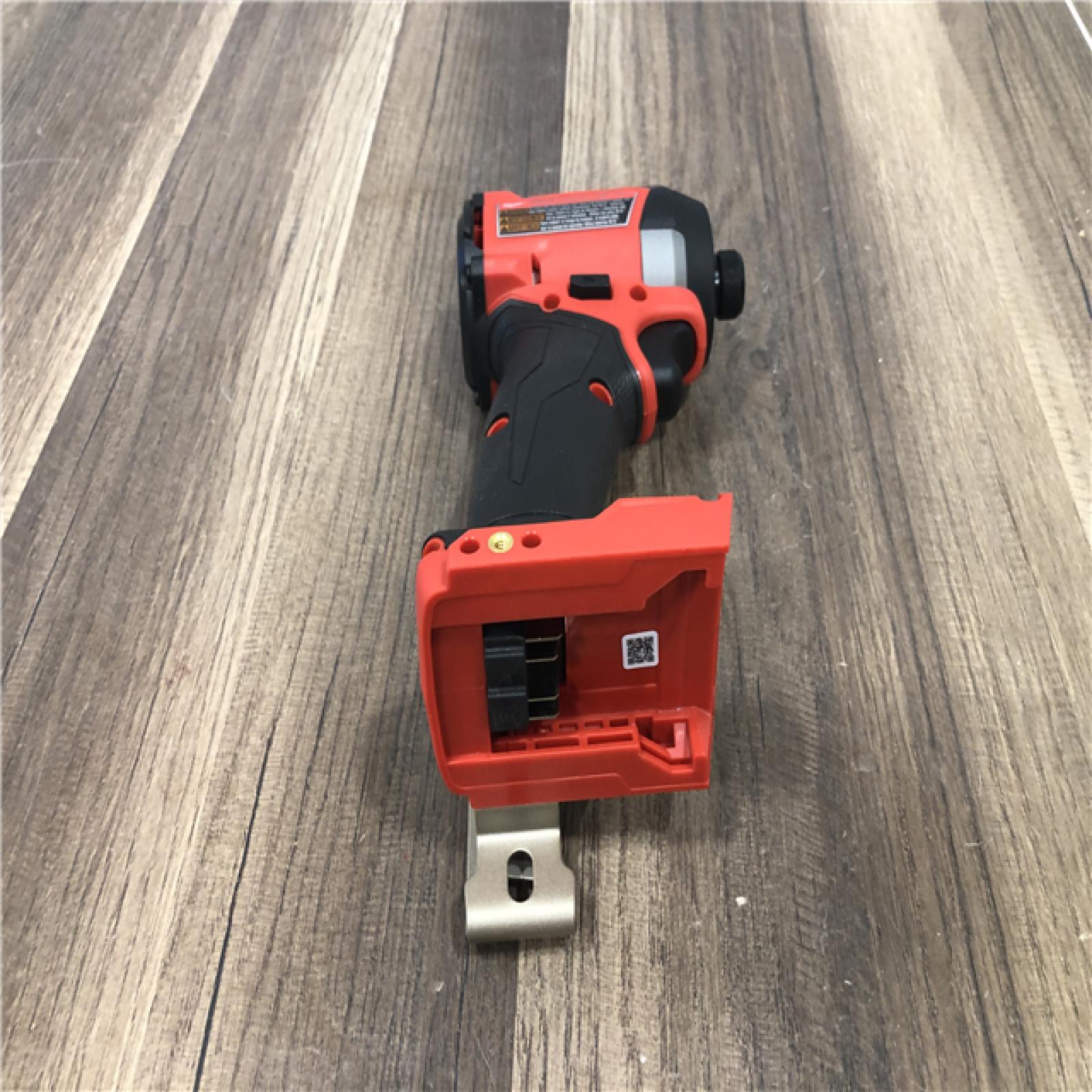 AS-IS Milwaukee FUEL 18V Lithium-Ion Brushless Cordless 1/4 in. Hex Impact Driver (Tool-Only)