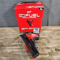 HOUSTON LOCATION - AS-IS Milwaukee 2839-20 M18 FUEL 15 Ga. 18 Volt Brushless Angled Finish Nailer (TOOL ONLY)