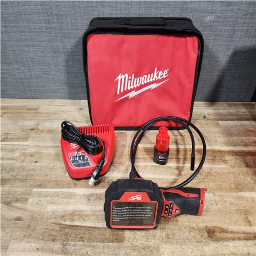 Houston Location AS-IS Milwaukee 12V Lithium-Ion Cordless M-SPECTOR 360-Degree 4 ft. Inspection Camera Kit