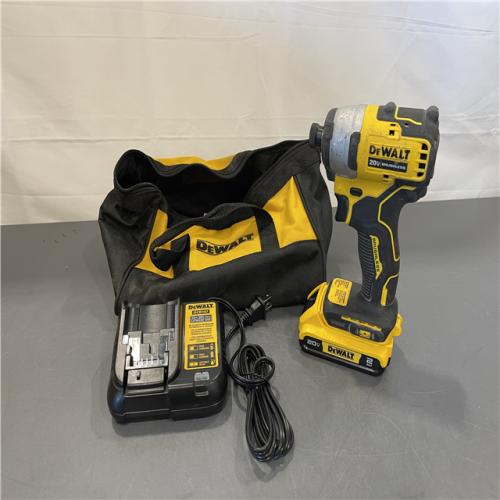 AS-IS - DeWALT ATOMIC 20V MAX Cordless Compact Impact Driver Kit W/ Li-Ion Battery, 1/4, Brushless