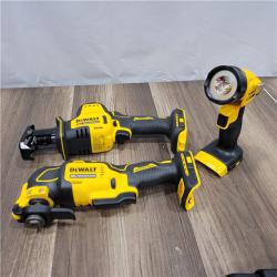 AS-IS DEWALT 20-Volt MAX Lithium-Ion Cordless 7-Tool Combo Kit with 2.0 Ah Battery, 5.0 Ah Battery and Charger