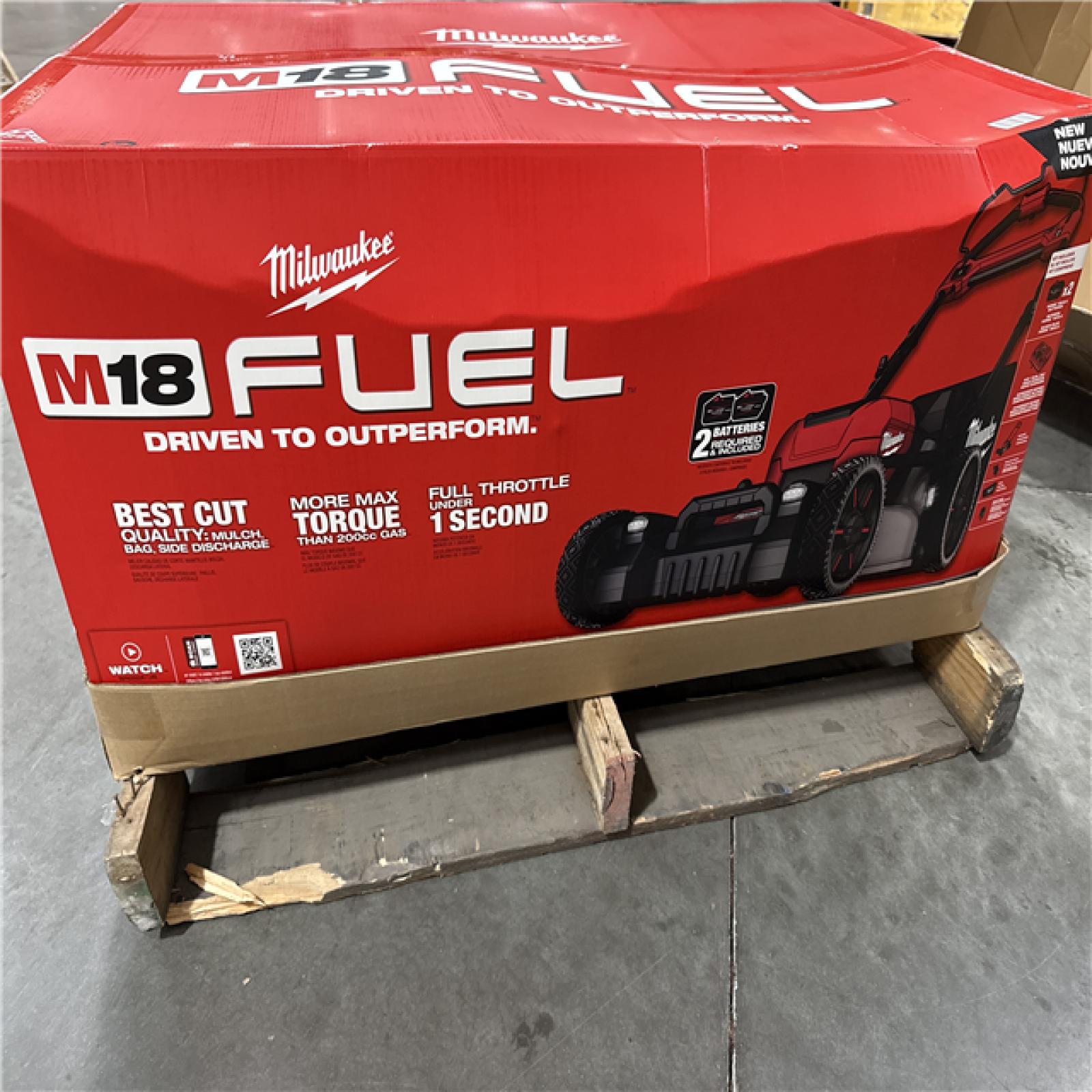 California NEW Milwaukee M18 Fuel Self-Propelled Mower