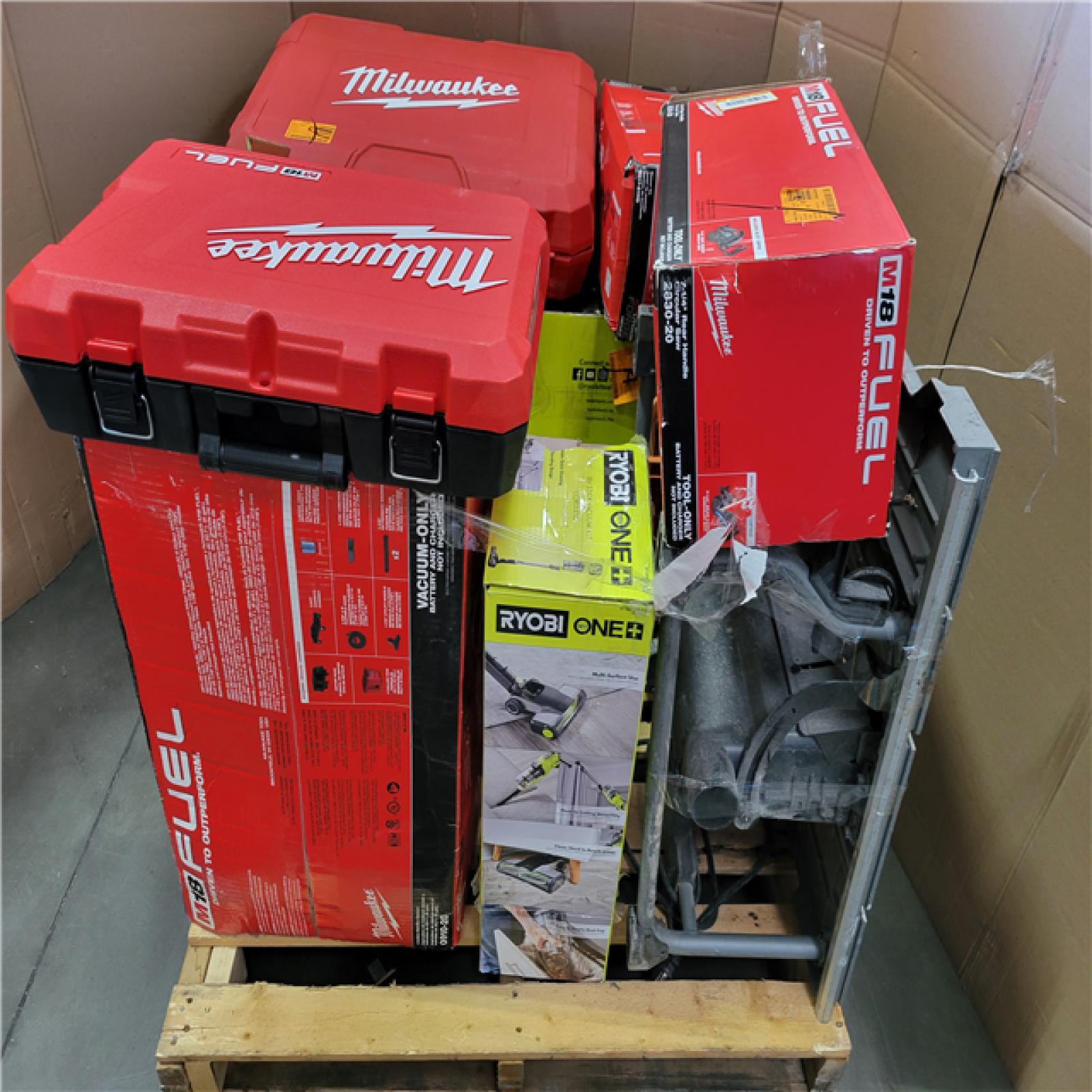 CALIFORNIA AS-IS TOOL PALLET