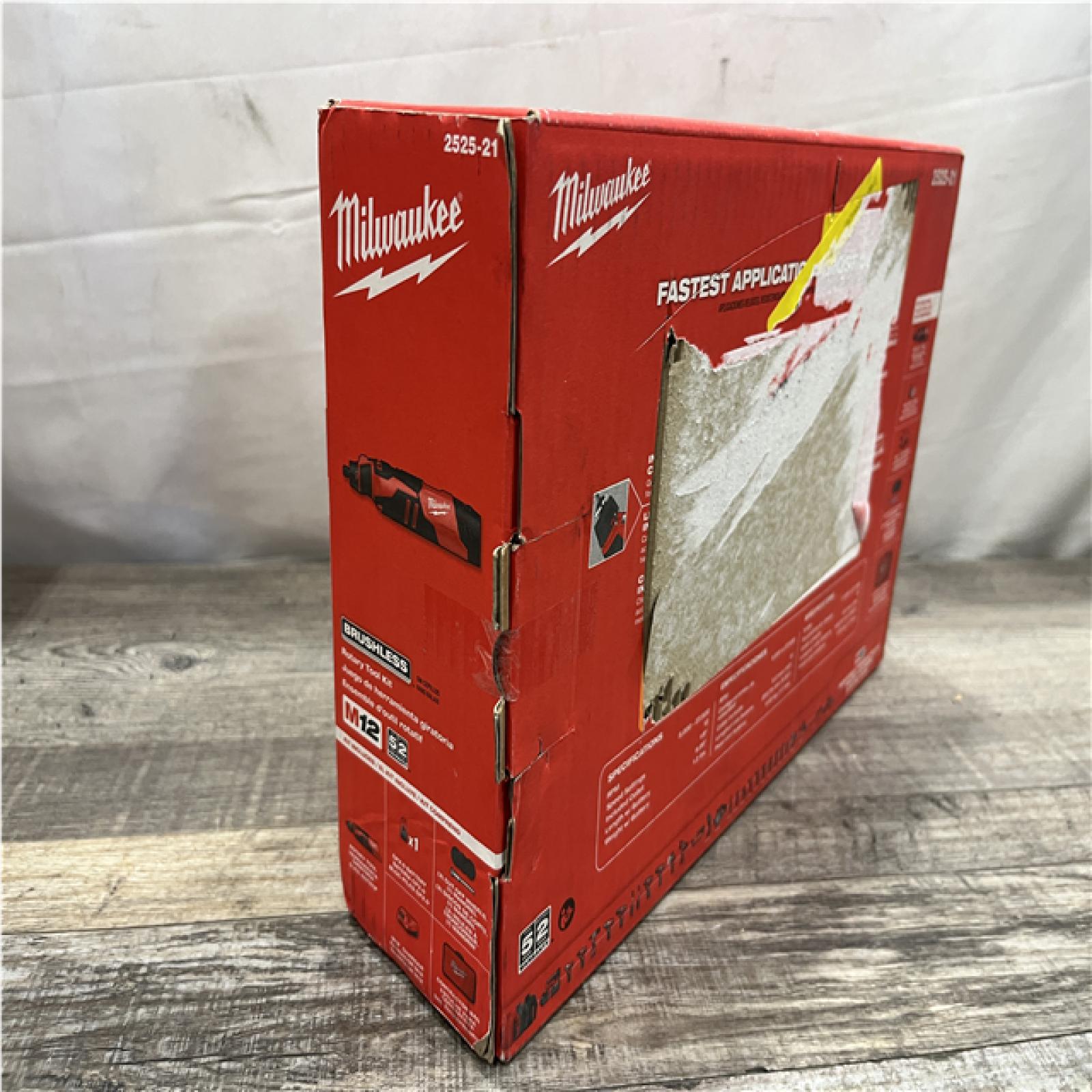 NEW - Milwaukee 12V Lithium-Ion Cordless Brushless Rotary Tool Kit