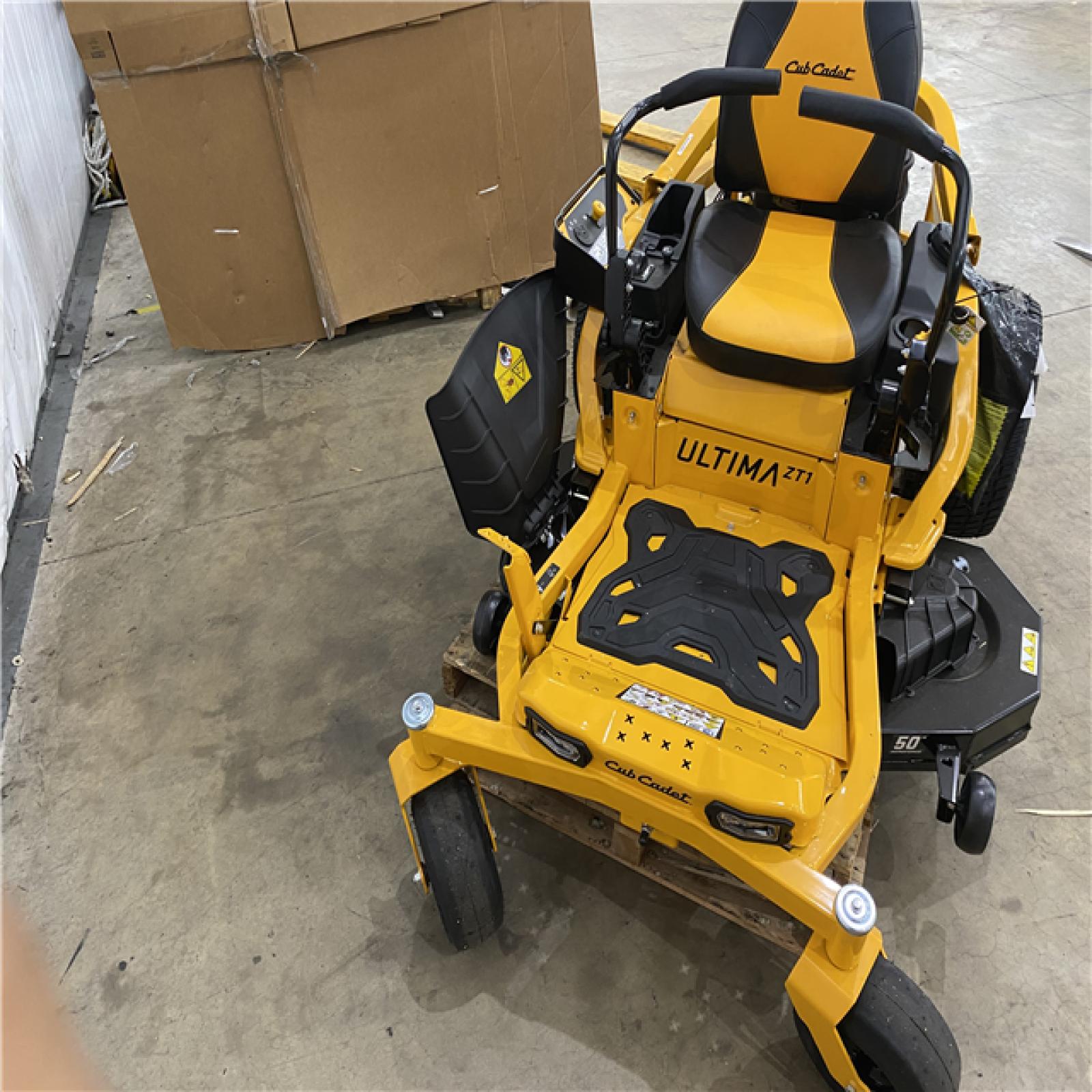 Houston Location AS IS - Cub Cadet ZT1 50 Riding Mower