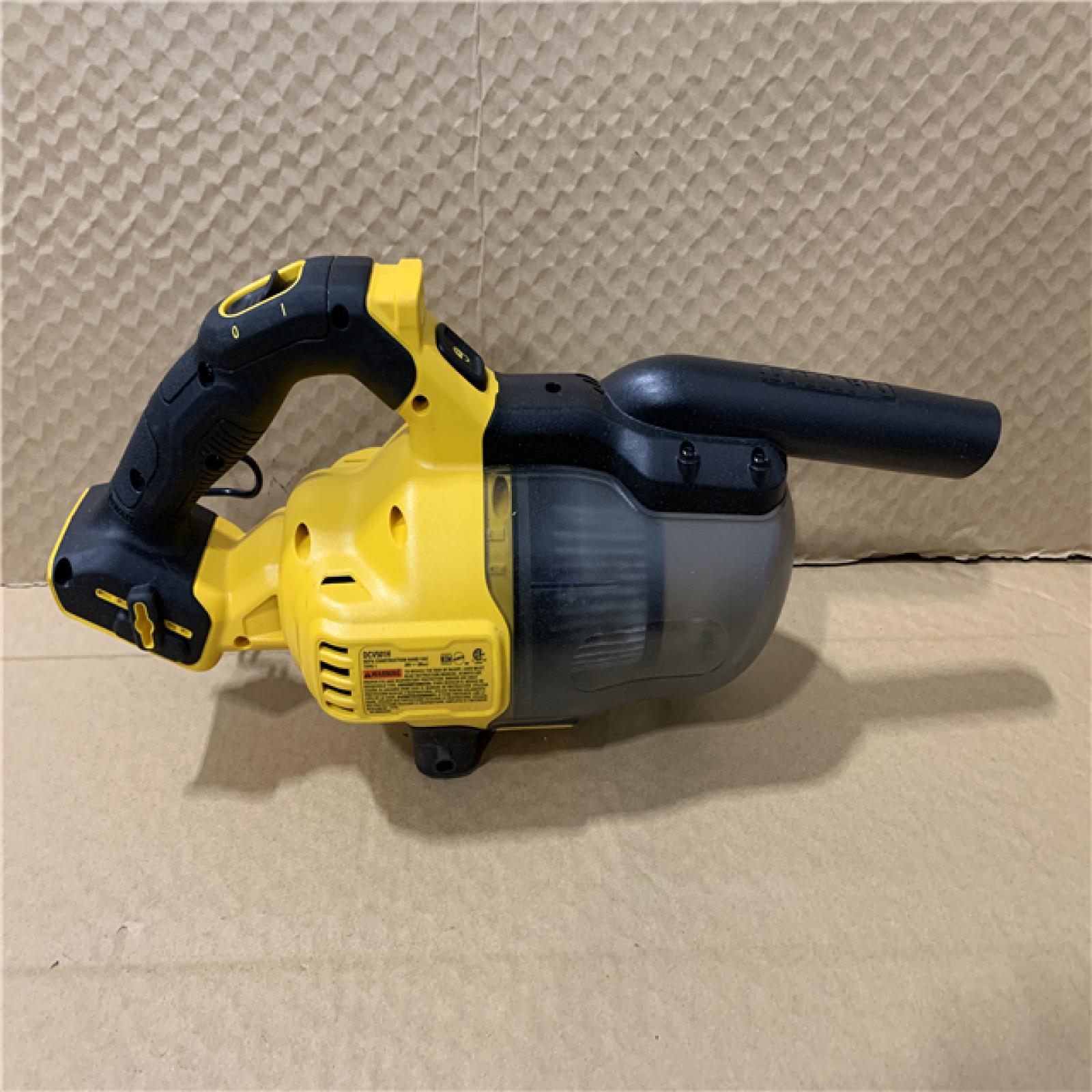 AS-IS - DeWalt 20V MAX Bagless Cordless HEPA Filter Hand Vacuum (Tool Only)