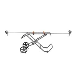NEW- RIDGID Foldable Mobile Miter Saw Stand with Mounting Braces