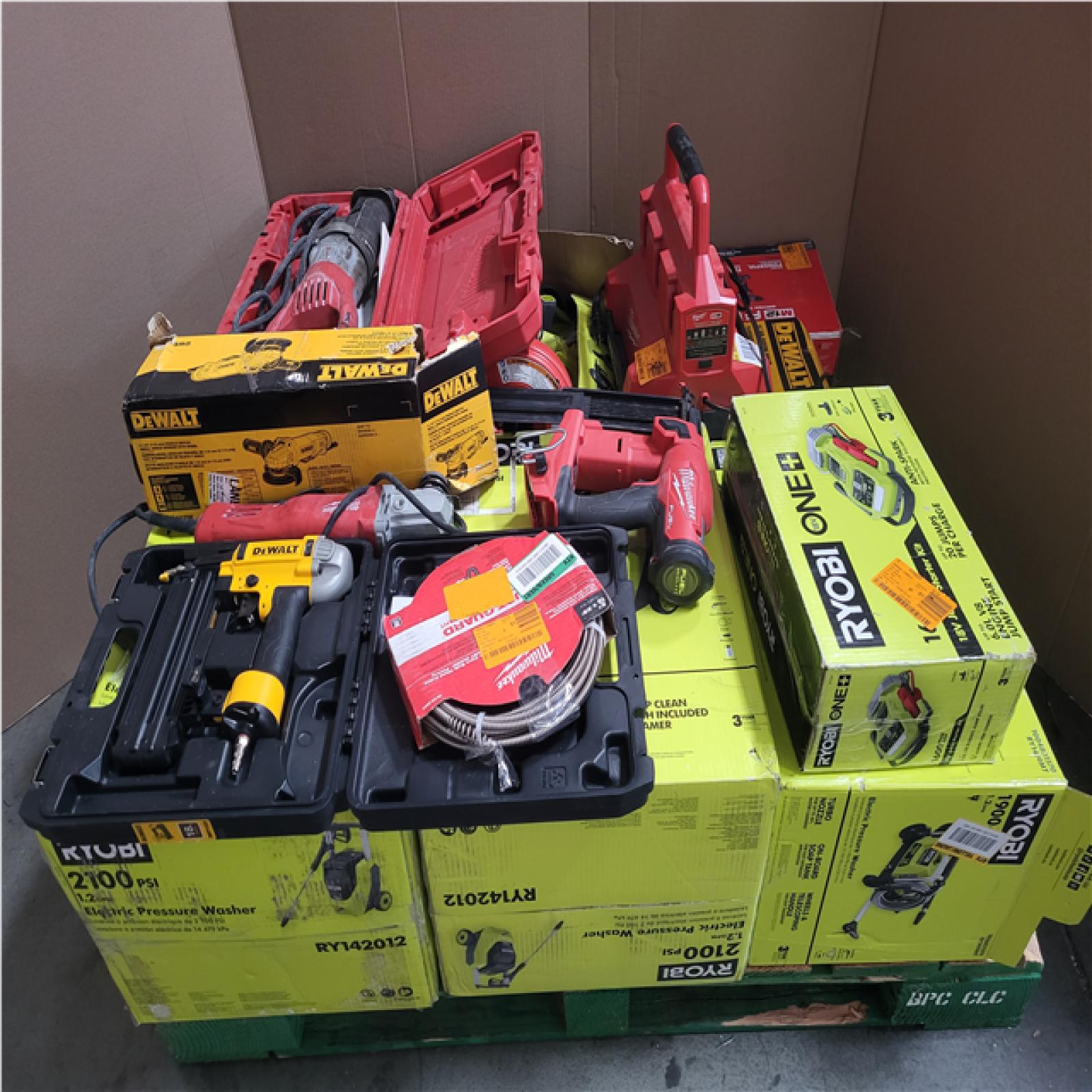 CALIFORNIA AS-IS TOOL PALLET