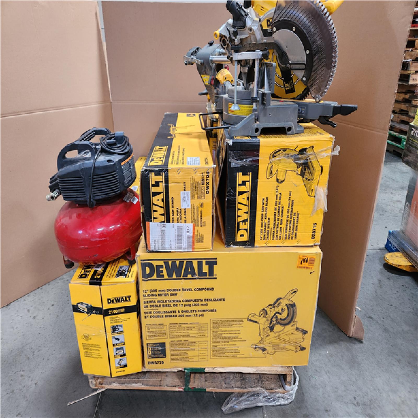 CALIFORNIA  AS-IS TOOL PALLET