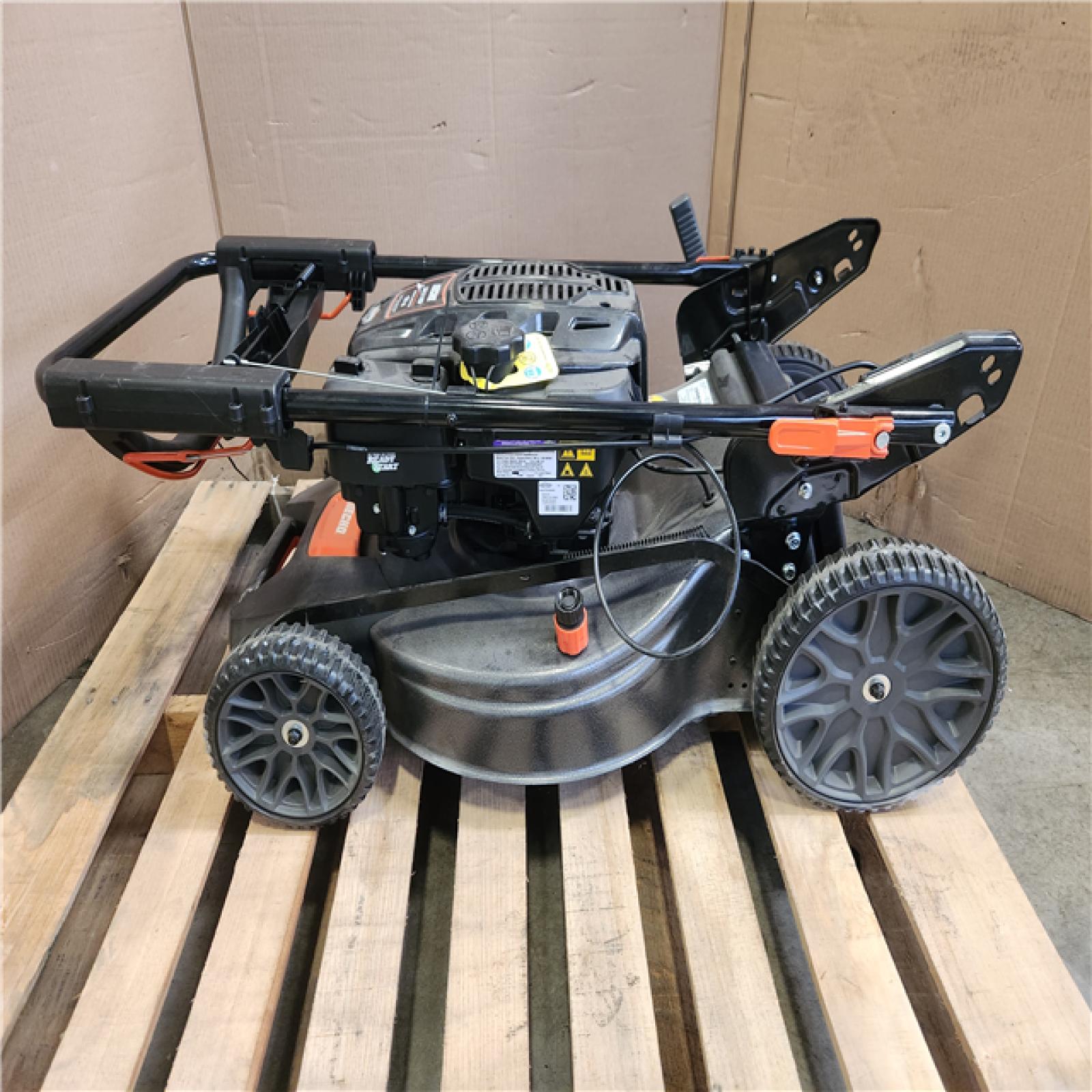 Phoenix NEW ECHO 21 in. 190 cc Briggs and Stratton Gas 3-in-1 Dual Blade RWD Self-Propelled Lawn Mower with Single Lever Deck Adjustment