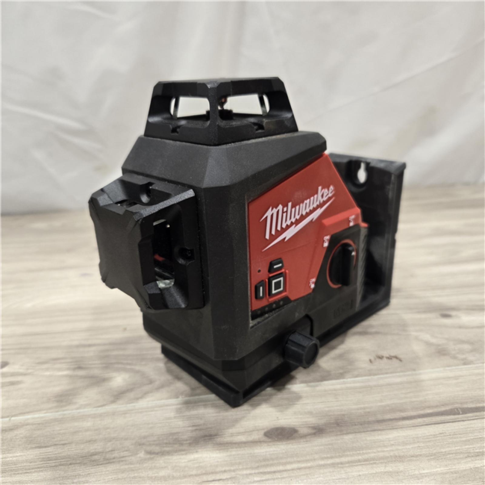 AS-IS Milwaukee-3632-21 M12 Green Beam Laser 360° 3-Plane Kit