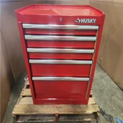 Phoenix Husky Tool Storage 27 in. W x 18 in. D Standard Duty Red Rolling Tool Chest Combo