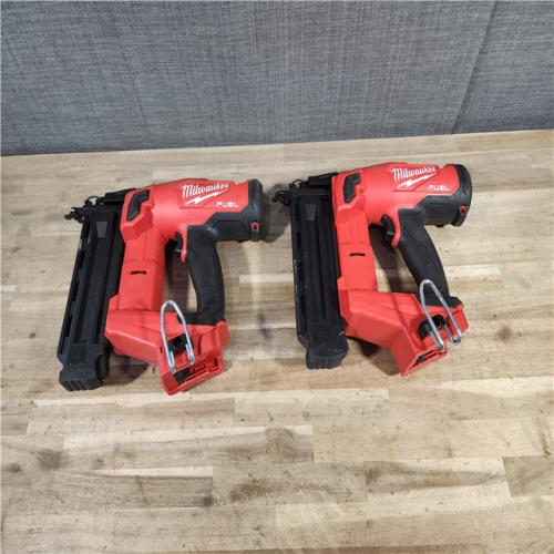 HOUSTON LOCATION - AS-IS (2) Milwaukee M18 Fuel 18V Brushless 18-Gauge Brad Nailer 2746-20 (Bare Tool)