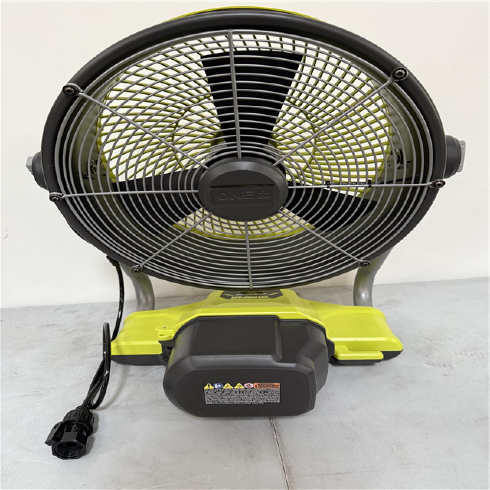 California NEW Ryobi 18V 12 Hybrid Misting Air Cannon Kit, includes (1) Battery & Charger
