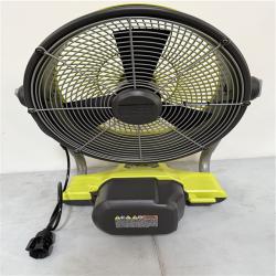 California NEW Ryobi 18V 12 Hybrid Misting Air Cannon Kit, includes (1) Battery & Charger