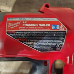 HOUSTON LOCATION - AS-IS (APPEARS LIKE NEW) Milwaukee 2744-20 M18 FUEL 3-1/2 in. 18V 21-Degree Lithium-Ion Brushless Cordless Framing Nailer (Tool-Only)