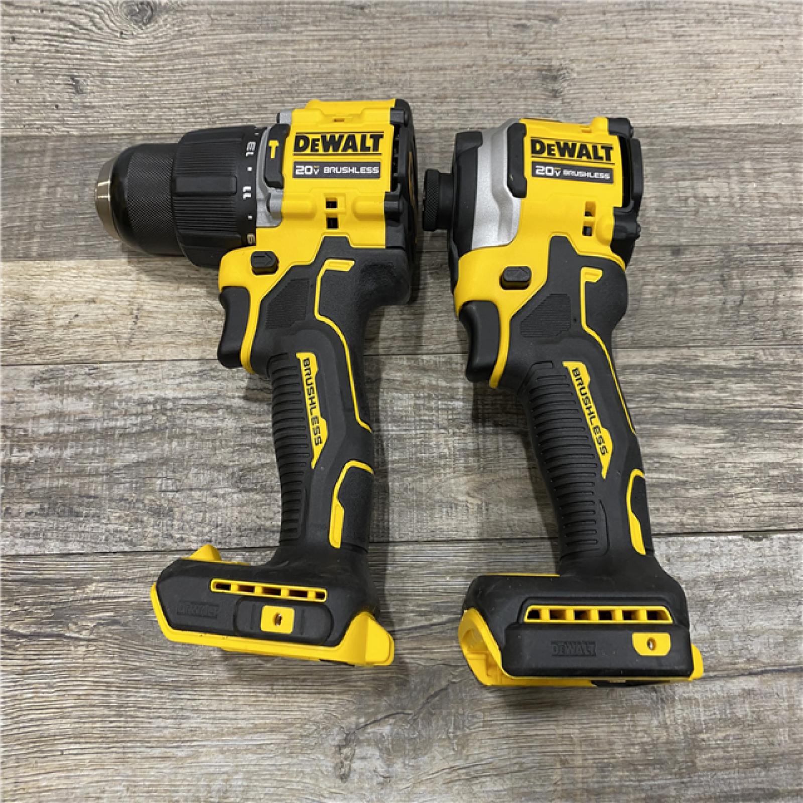 AS-IS DEWALT ATOMIC 20V MAX Lithium-Ion Cordless 2-Tool Combo Kit
