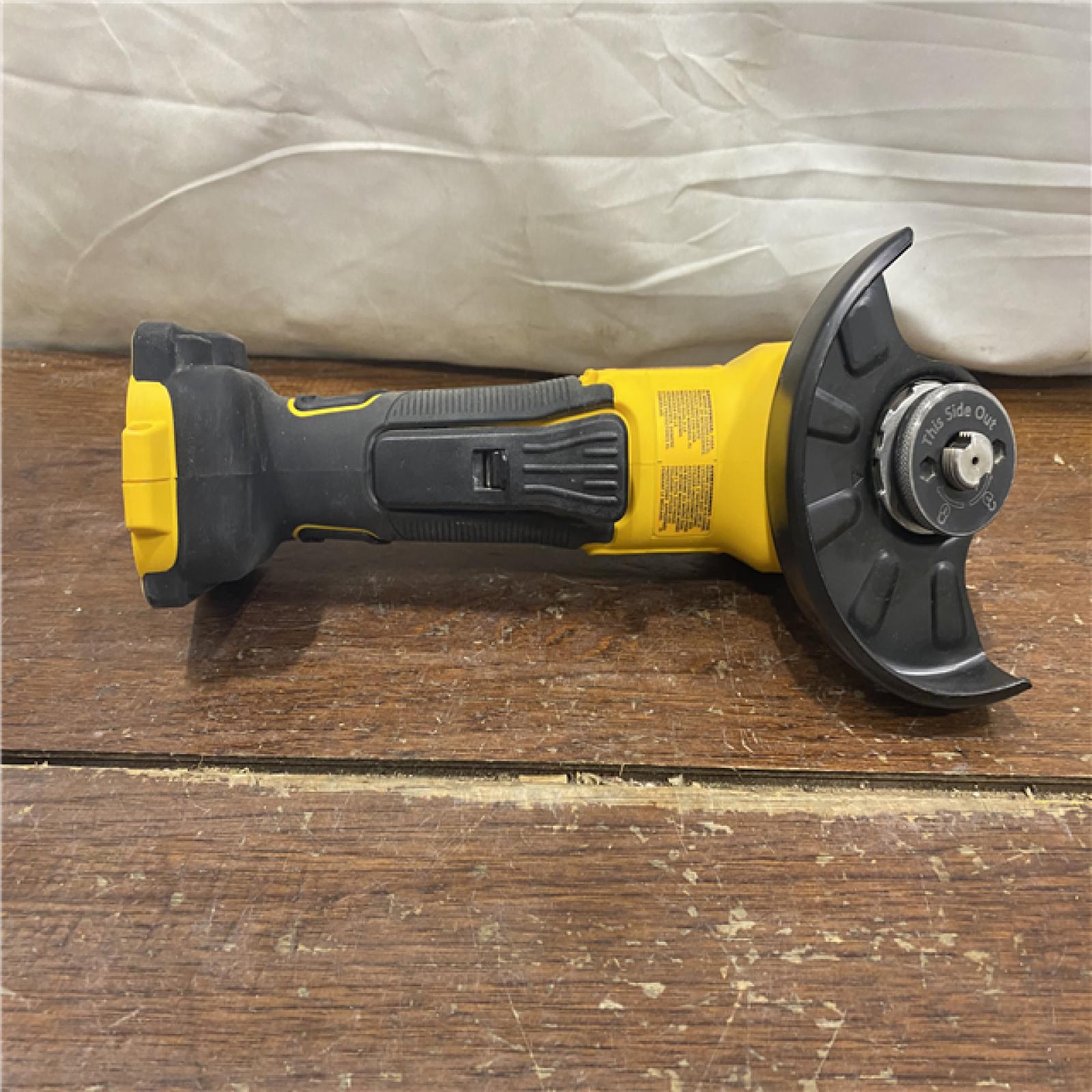 AS-IS 20V XR Cordless 4-1/2. in. to 5 in. Variable Speed Angle Grinder (Tool Only)