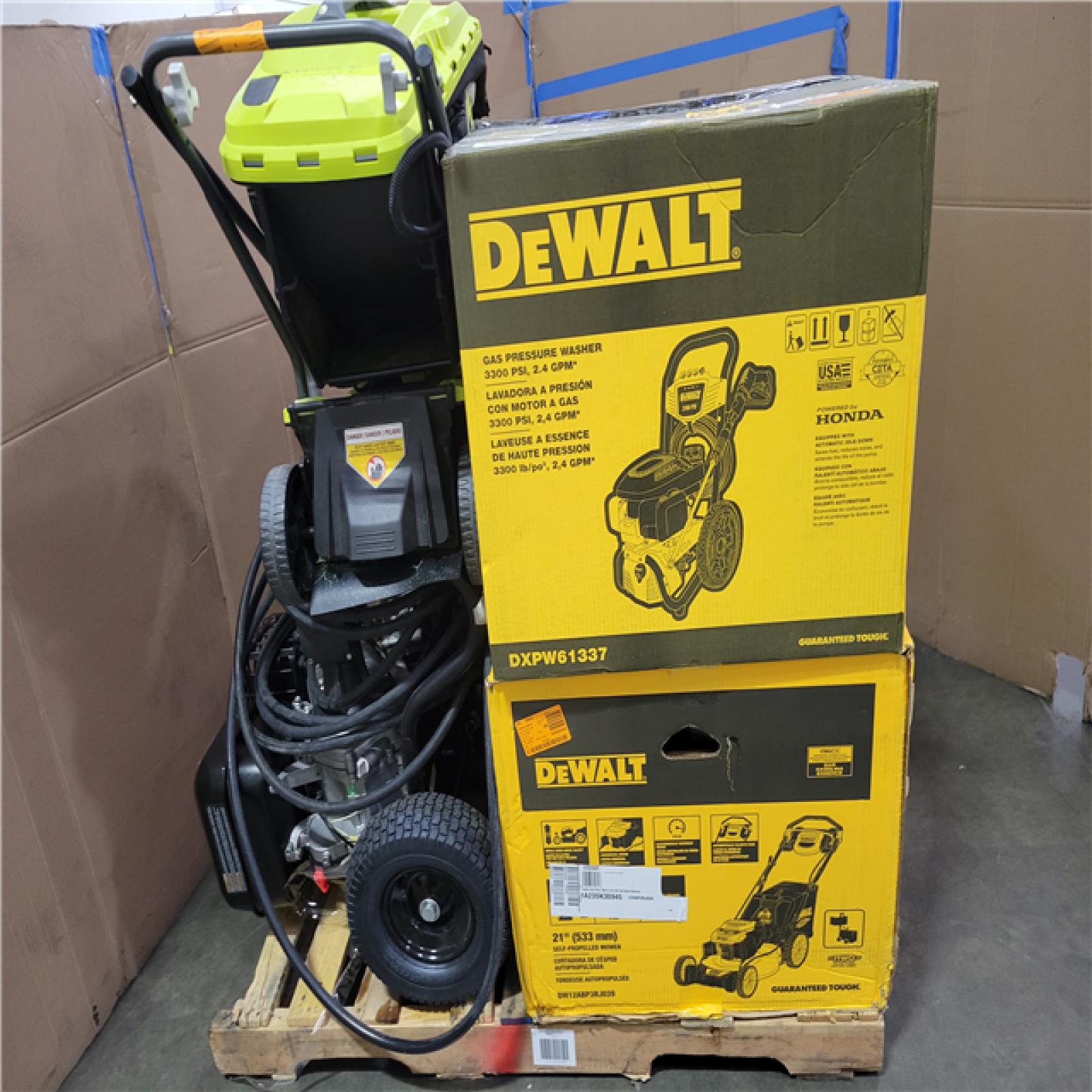 CALIFORNIA AS-IS OUTDOOR POWER EQUIPMENT