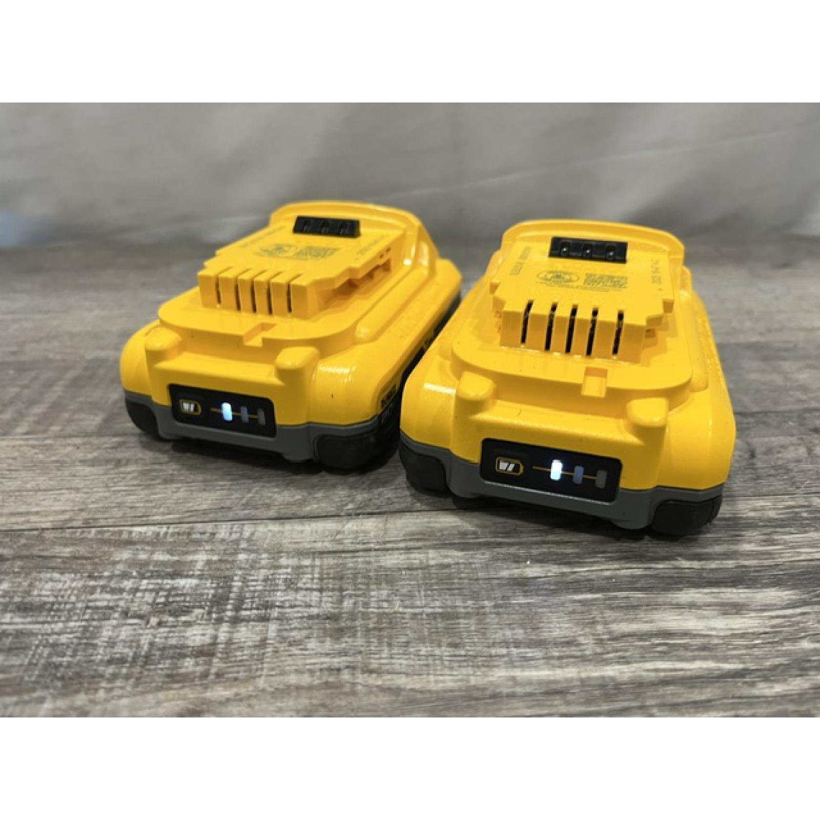 AS-IS DEWALT 20V MAX XR Lithium-Ion 4.0 Ah Battery Packs (2-Pack)