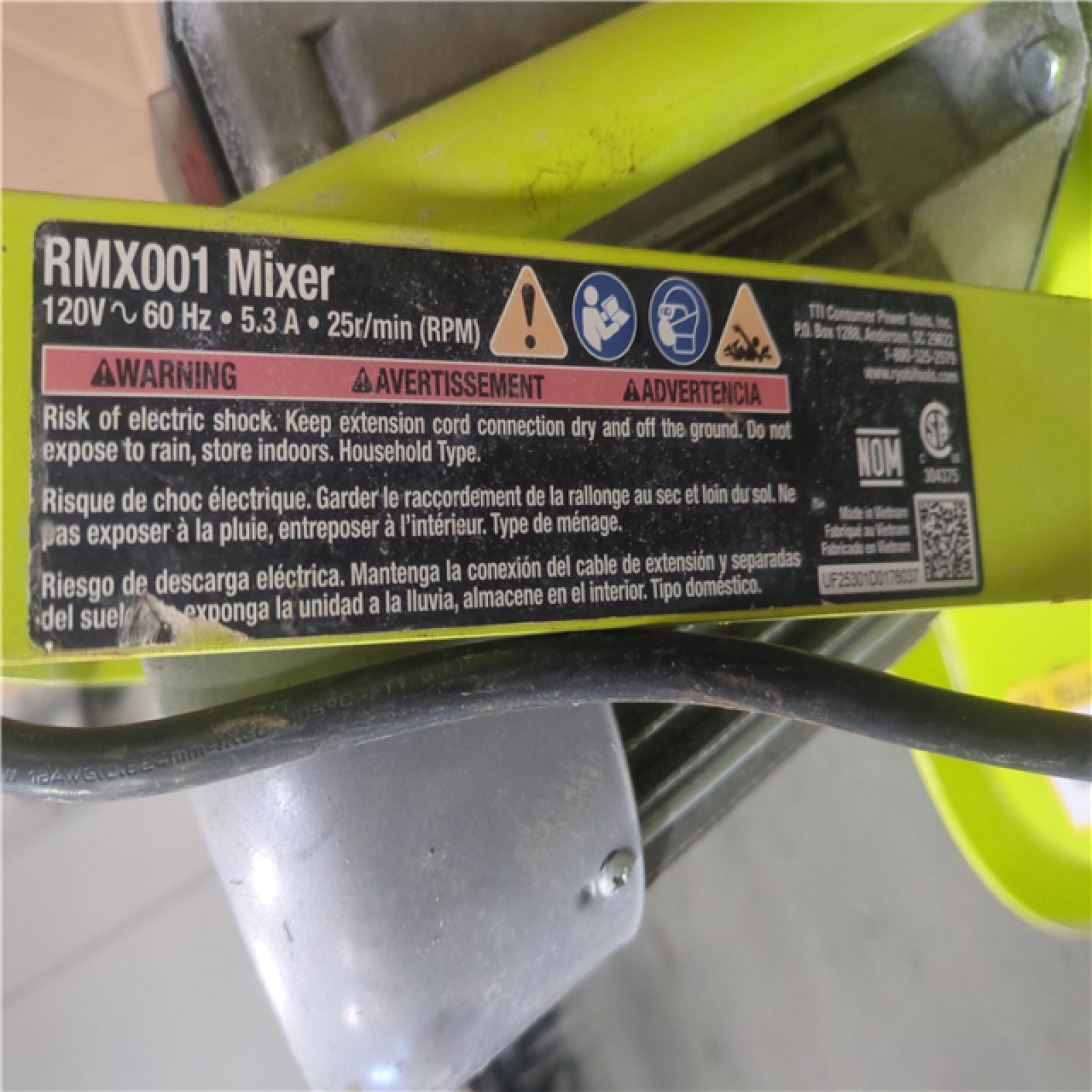 CALIFORNIA AS-IS RMX001 Mixer