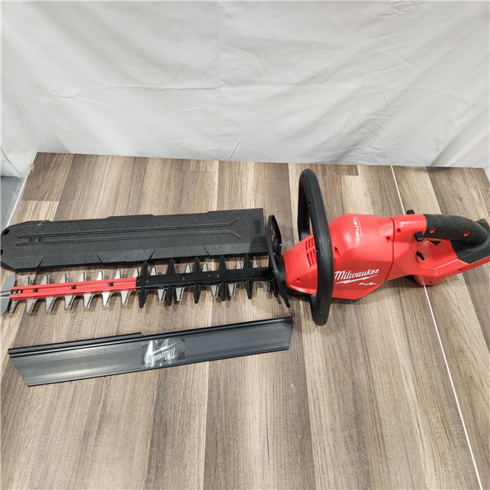 AS-IS Milwaukee M18 FUEL 18-Volt 24 in. Brushless Cordless Battery Powered Hedge Trimmer (Tool-Only)