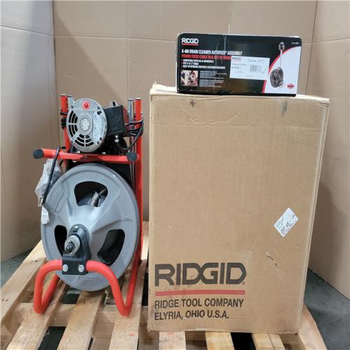 CALIFORNIA AS-IS RIDGID K-400F WITH AUTOFEED