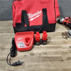 HOUSTON LOCATION - AS-IS Milwaukee 5 Tool Combo Kit W/ (2) Battery & Charger