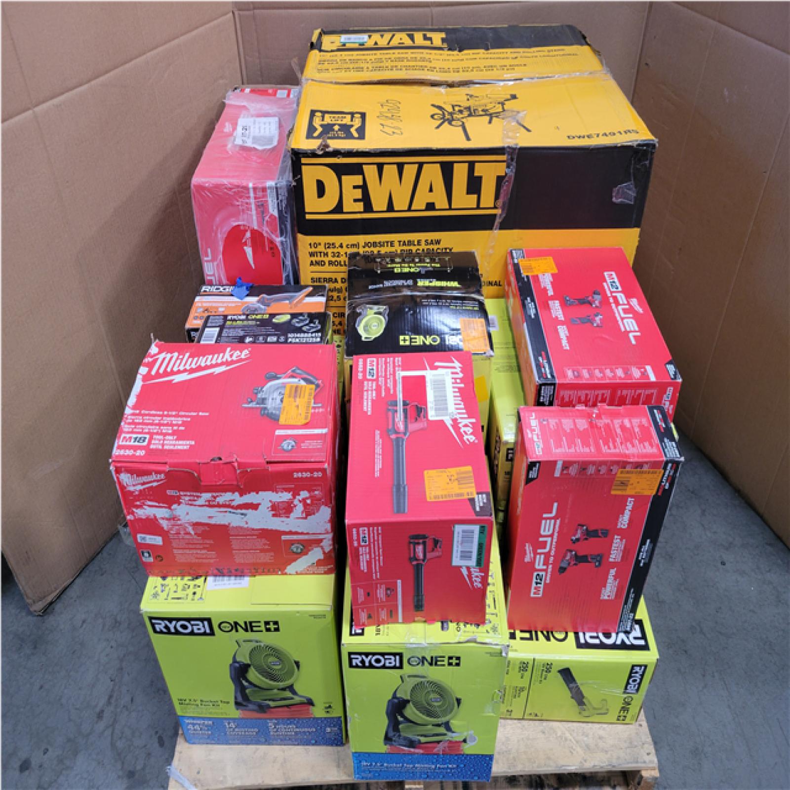 CALIFORNIA AS-IS TOOL PALLET