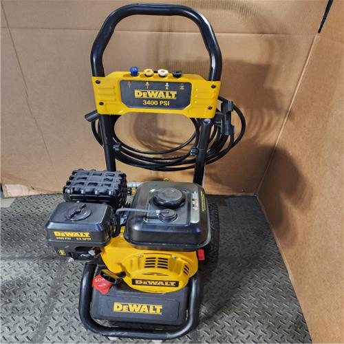 HOUSTON LOCATION - AS-IS DEWALT 3400 PSI 2.5 GPM Gas Cold Water Pressure Washer with 208cc Engine