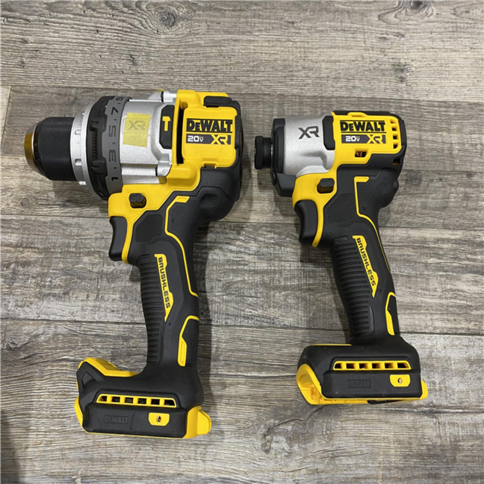 AS-IS DEWALT 20V MAX Lithium-Ion Cordless 2-Tool Combo Kit