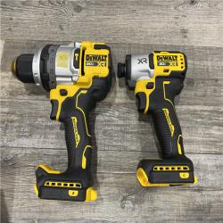 AS-IS DEWALT 20V MAX Lithium-Ion Cordless 2-Tool Combo Kit