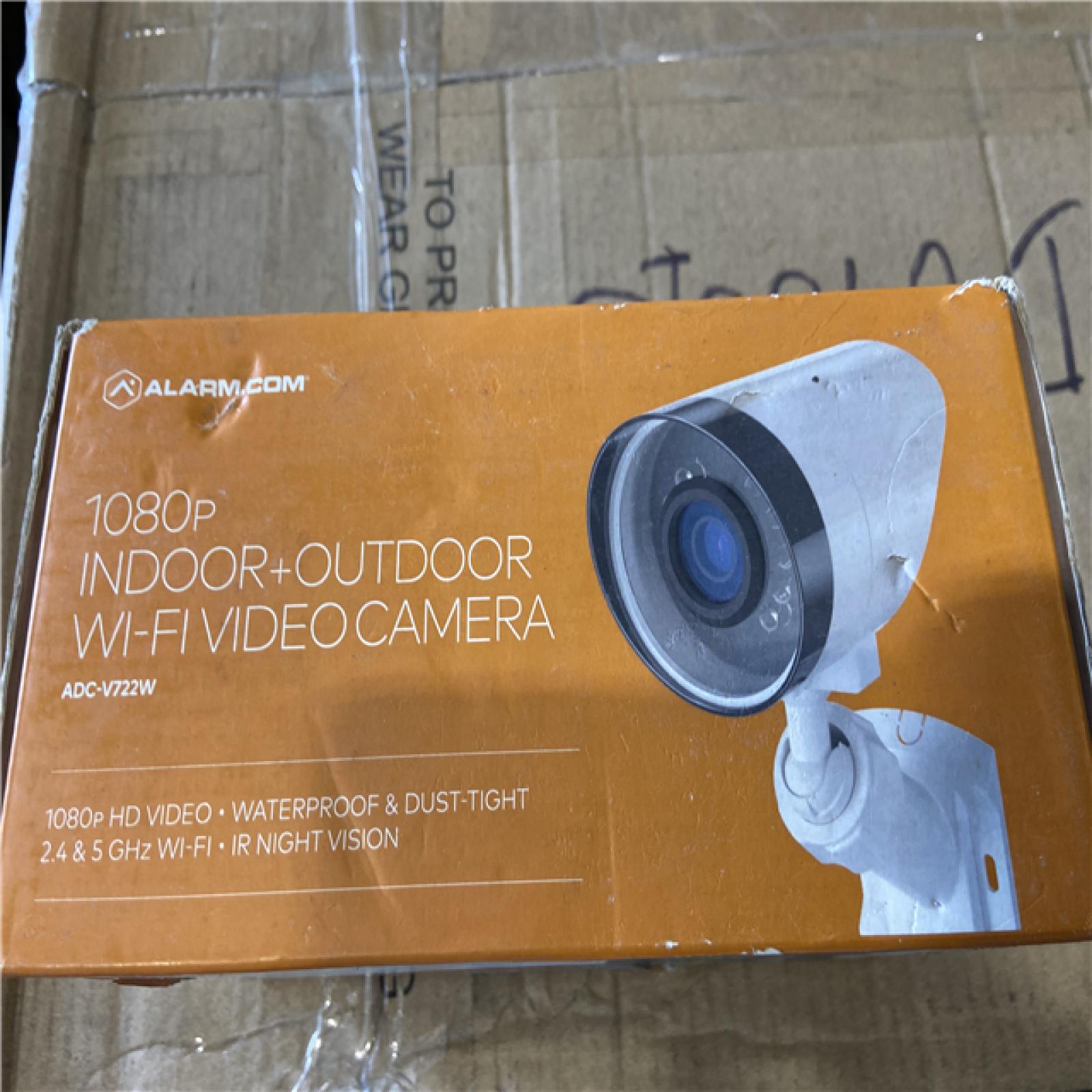 NEW! - Alarm.com 1080P Indoor +Outdoor WiFi Video Camera (ADC-V722W)