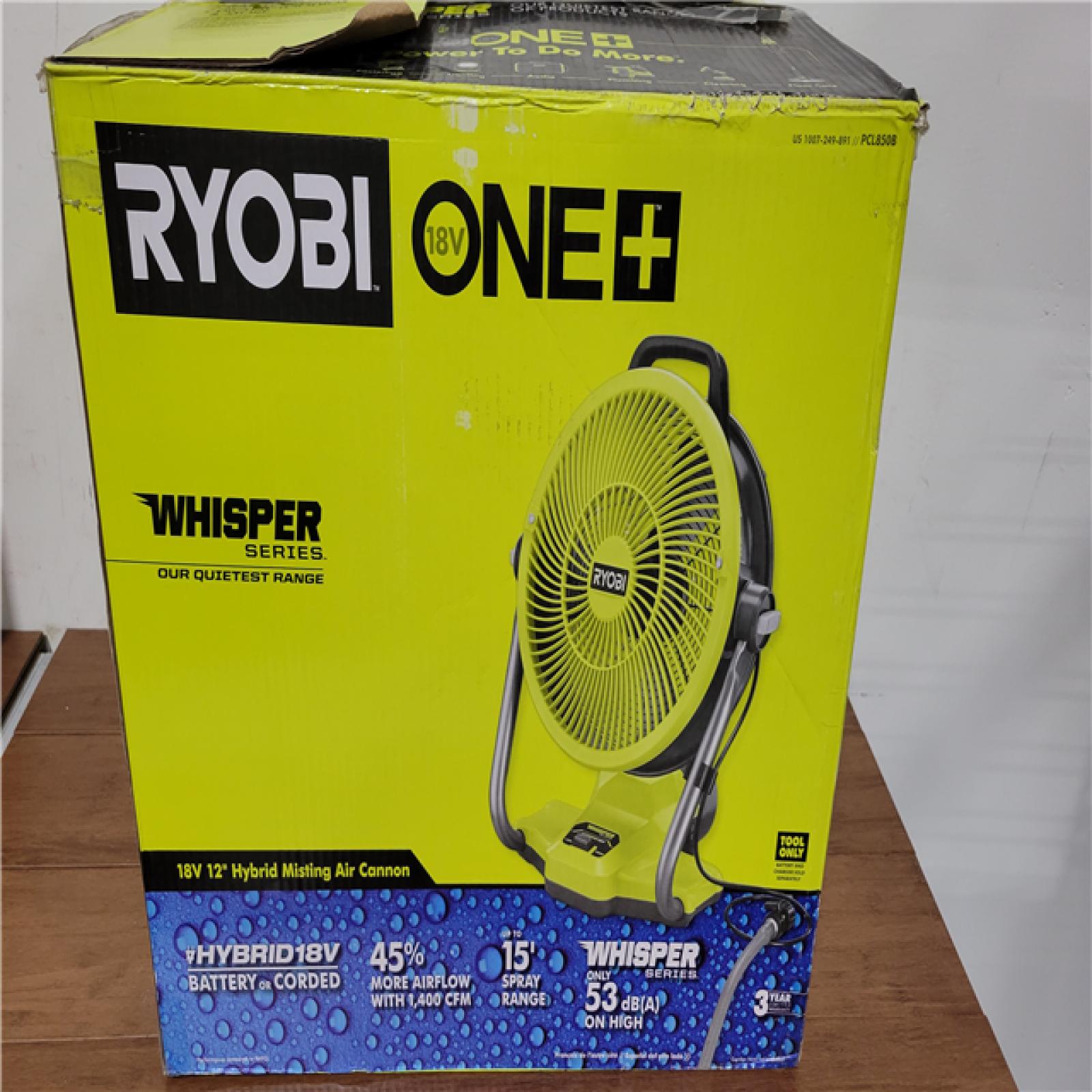 California NEW Ryboi One+ 18V 12 Hybrid Misting Air Cannon (Tool Only)
