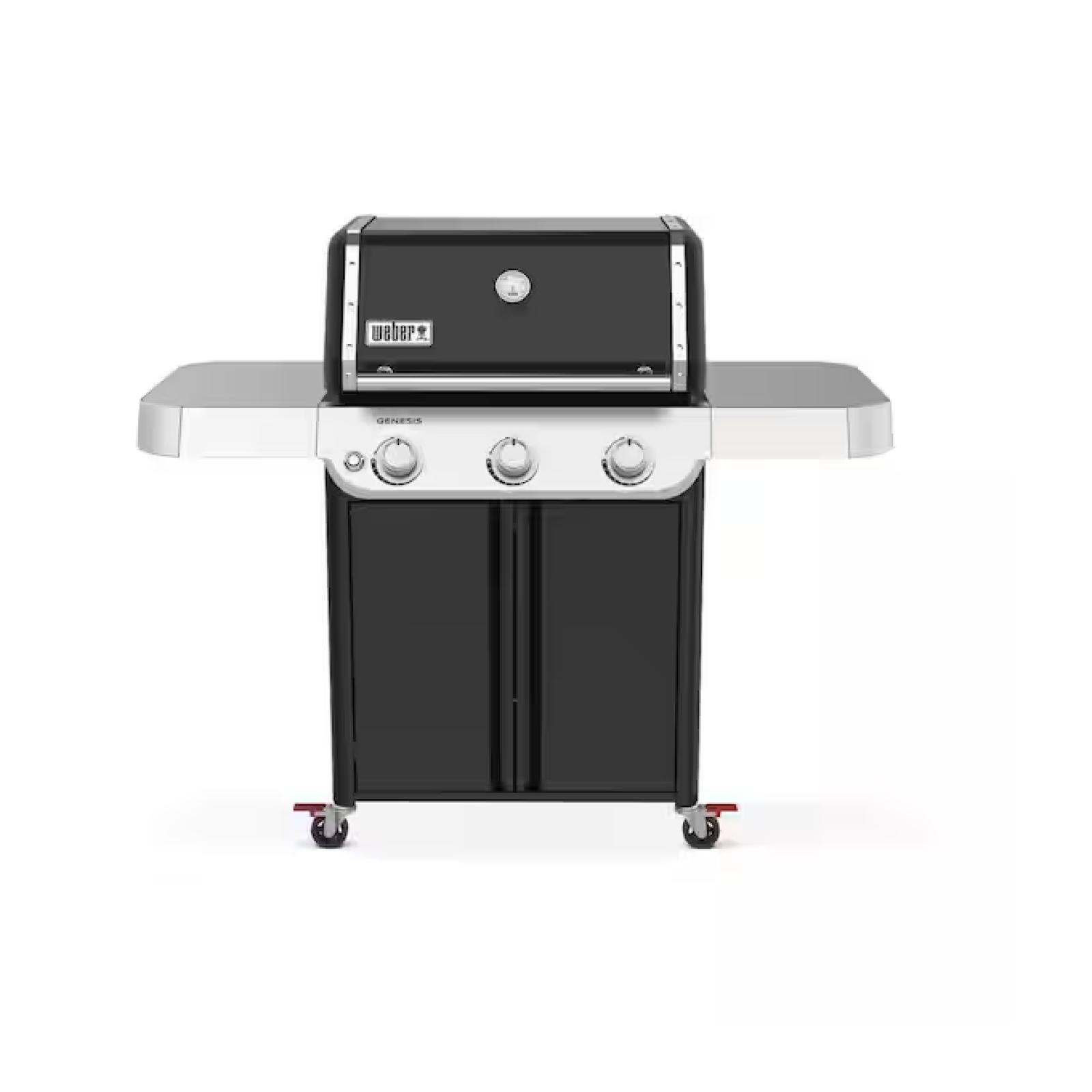 DALLAS LOCATION -Weber Genesis E-315 3-Burner Liquid Propane Gas Grill in Black