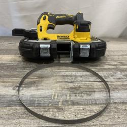 AS-IS DEWALT ATOMIC 20V MAX Cordless Brushless Compact 1-3/4 in. Bandsaw (Tool Only)