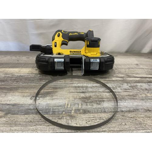 AS-IS DEWALT ATOMIC 20V MAX Cordless Brushless Compact 1-3/4 in. Bandsaw (Tool Only)